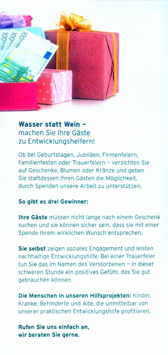 Kleine Hilfsaktion